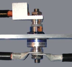High Current Feedthrough Filter - Installation Example