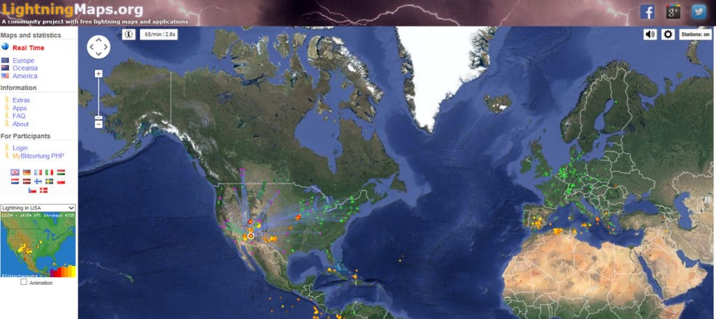 Lightningmaps.org Screen Shot